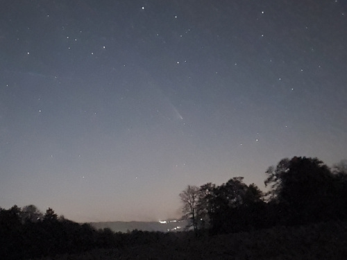 A Commet in the Sky A Commet in the Sky