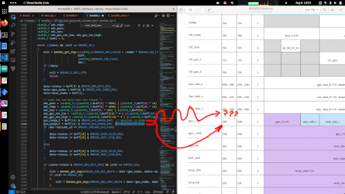 Undocumented use of registers in the BSEC Arduino library